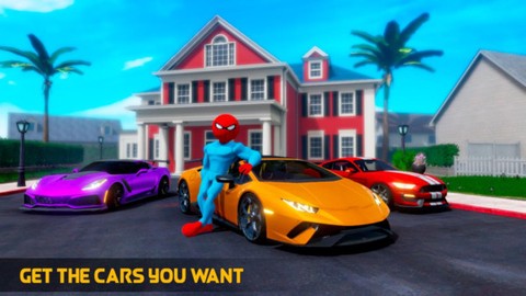 蜘蛛侠火柴人绳索英雄图1