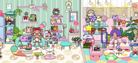 米加小镇粉色公寓图2