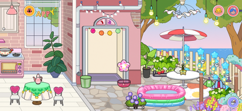 米加小镇粉色公寓图3