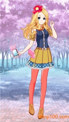 装扮动漫美少女图1