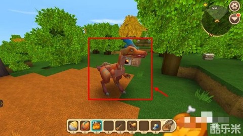 迷你世界怎么训服速龙