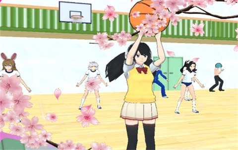 樱花学校时尚女生[图1]