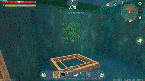 迷你世界怎么在水下