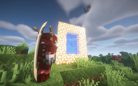 我的世界天堂门怎么做手机版[图1]