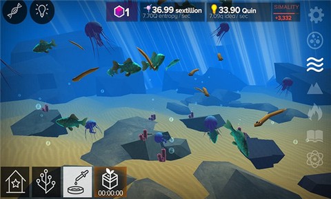 细胞分裂进化模拟图2