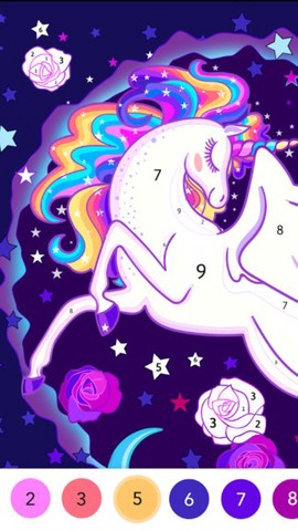 梦幻童话填色图1