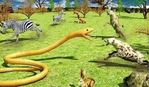 模拟贪吃蛇生存图2