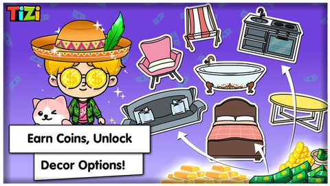 蒂奇镇：房间设计图1