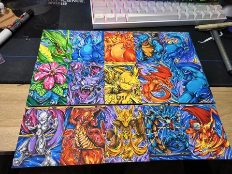 所有的神奇宝贝怎么画[图1]