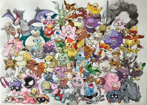 所有的神奇宝贝怎么画[图2]