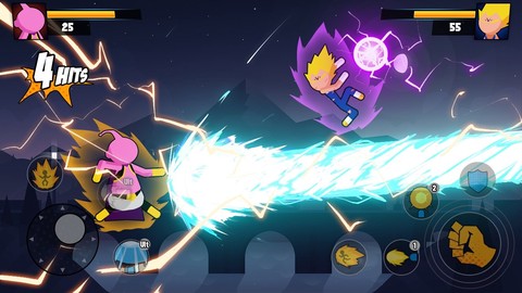 火柴人影龙战斗图1