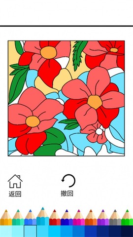 小猪猪画画填色图3