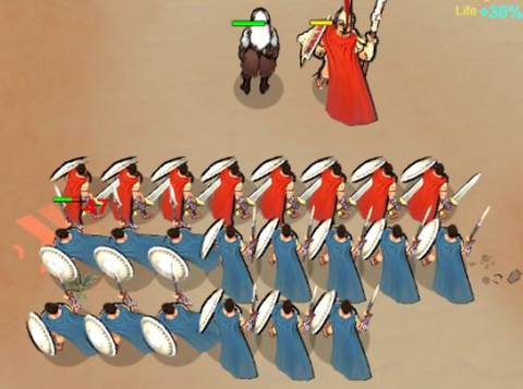 300勇士保护安娜公主与邪恶势力拼刀刀的攻防守卫战图2