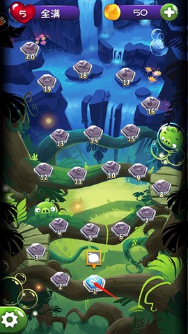 愤怒的小鸟泡泡大战最新版图2