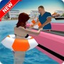 海滩救援队模拟