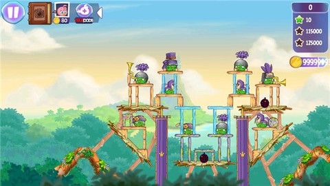 愤怒的小鸟思黛拉官方版图1