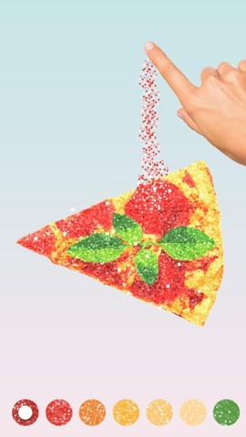 彩色闪光填色图3