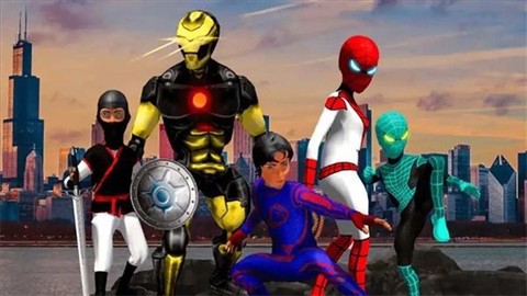 超级网络英雄图1