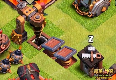 部落冲突隐形弹簧什么用