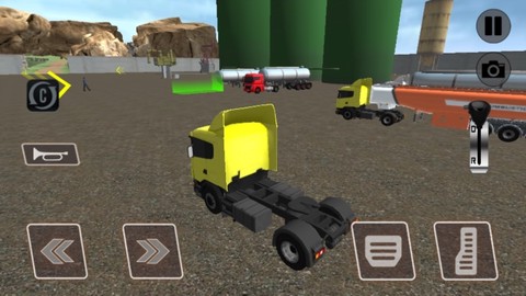 油罐车山地模拟图1