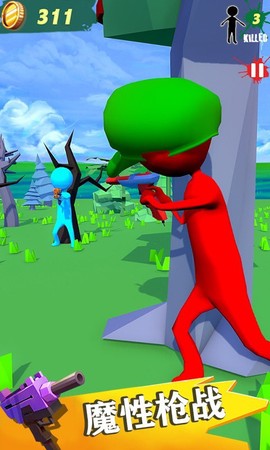 火柴人水枪英雄图1