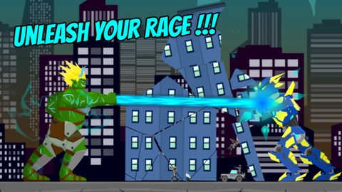 绿巨人摧毁城市[图2]