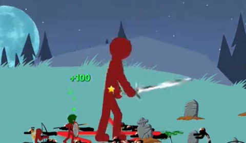 红色火柴人冒险图1