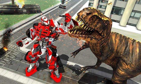 机器人变形机械恐龙图2
