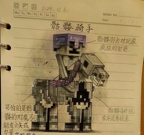 怎么画我的世界人物