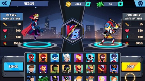 火柴人全明星大乱斗图1