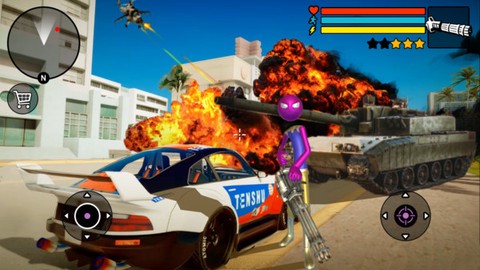 蜘蛛城市英雄图1