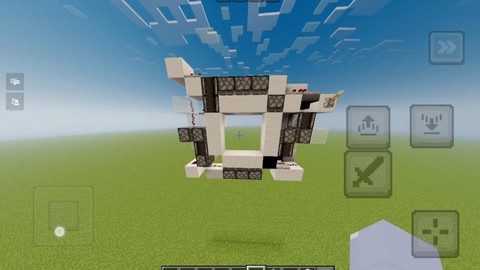 我的世界怎么做活塞车