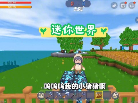 迷你世界用什么引猪