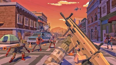 死战：行走的僵尸射击图2