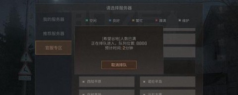 明日之后排队怎么办