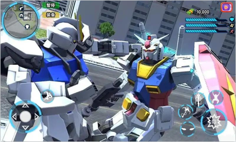 机甲战士都市乱斗图1