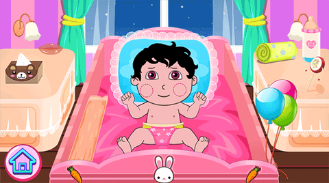 贝贝照顾婴儿宝宝[图4]