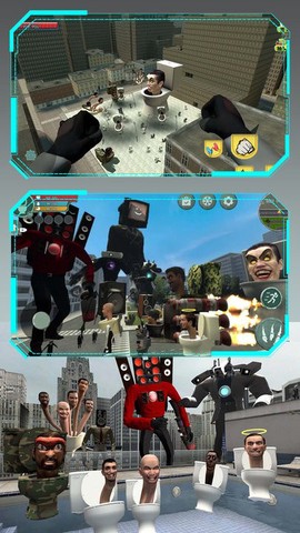 马桶人战斗监控人图3