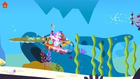 恐龙宝宝警车图2