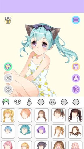 动漫萌娘换装图3