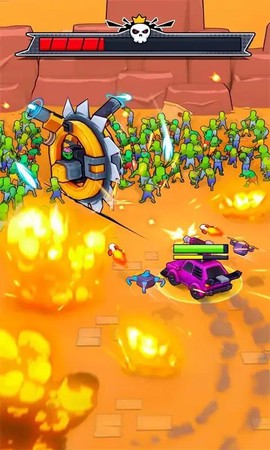 汽车僵尸大战图1