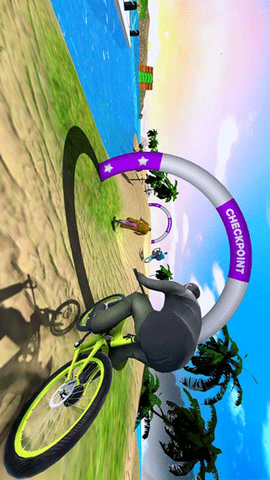 水上自行车模拟3D图3