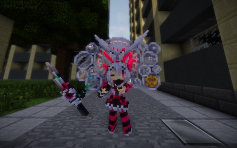 我的世界时装怎么做