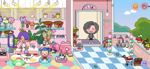 米加小镇粉色公寓图3