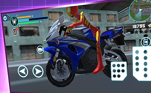 城市蜘蛛绳索英雄[图1]