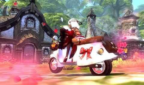 龙之谷双人坐骑怎么上