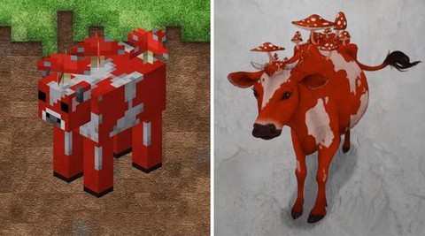 我的世界蘑菇牛吃什么