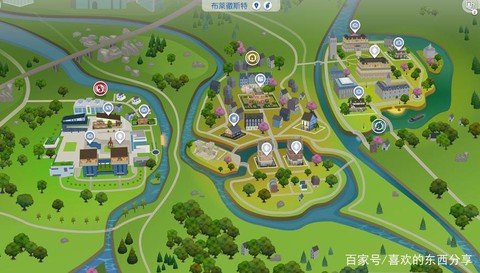 模拟人生4地图怎么看[图2]