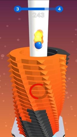 模拟球球向前冲图1