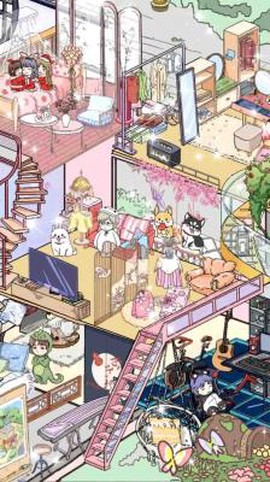 落樱萌宅小屋图1